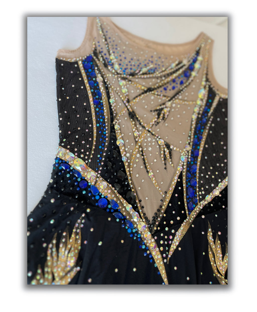 Black & Gold Elite – Competition Leotard