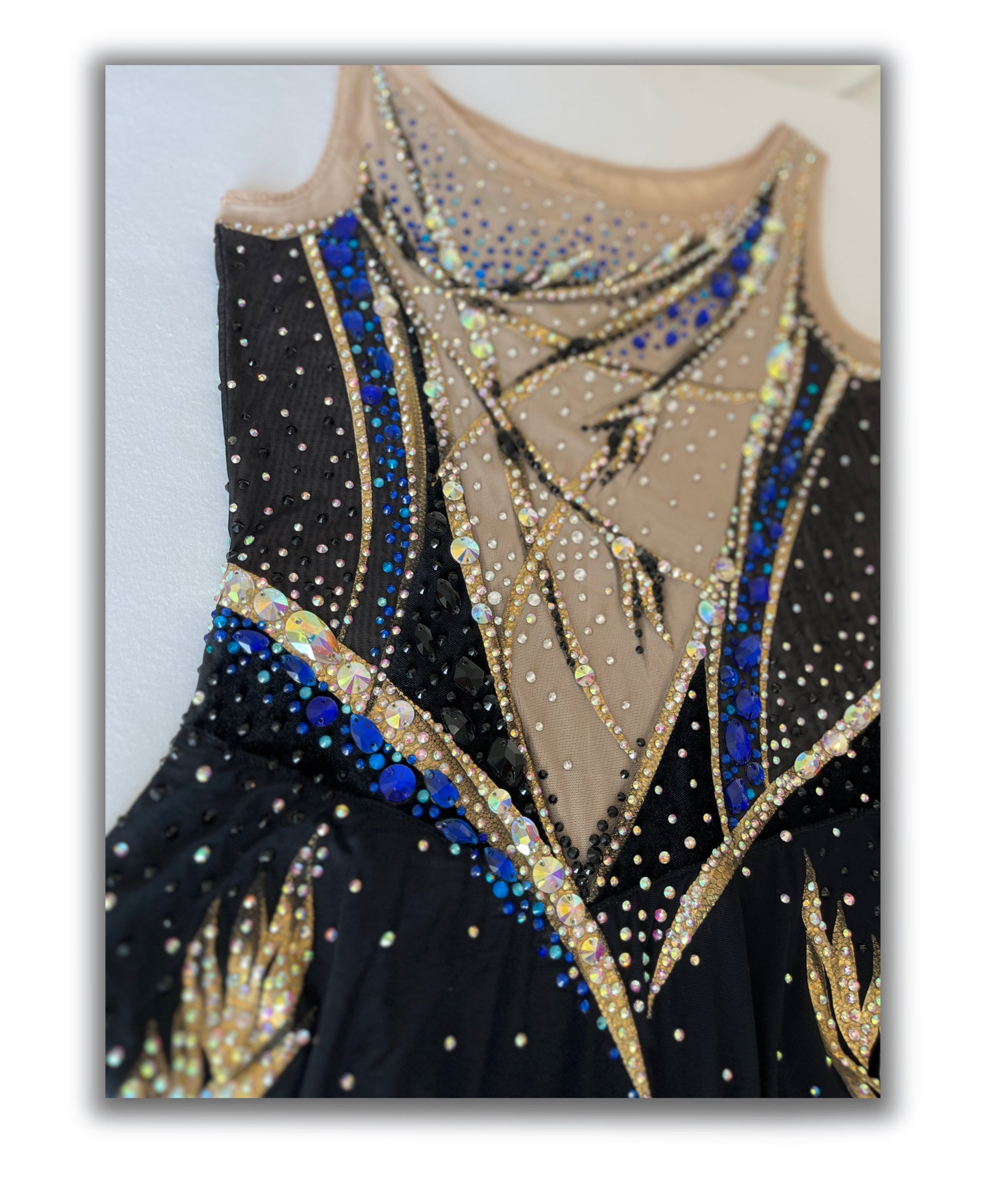 Black & Gold Elite – Competition Leotard