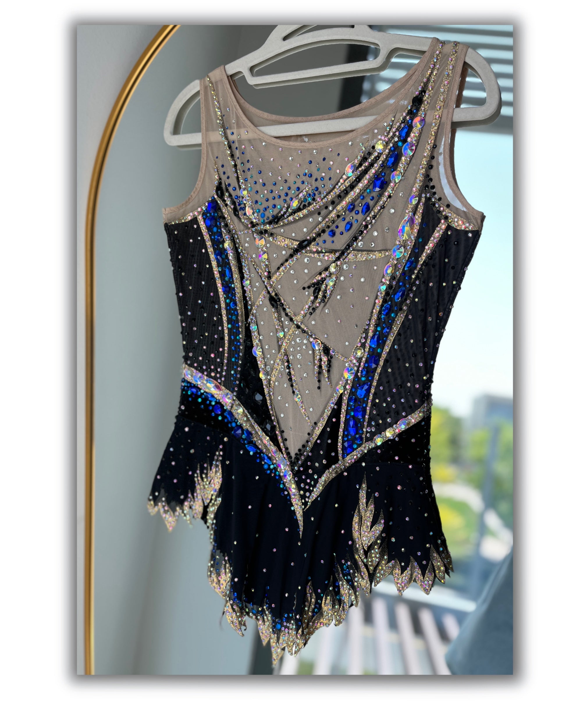 Black & Gold Elite – Competition Leotard