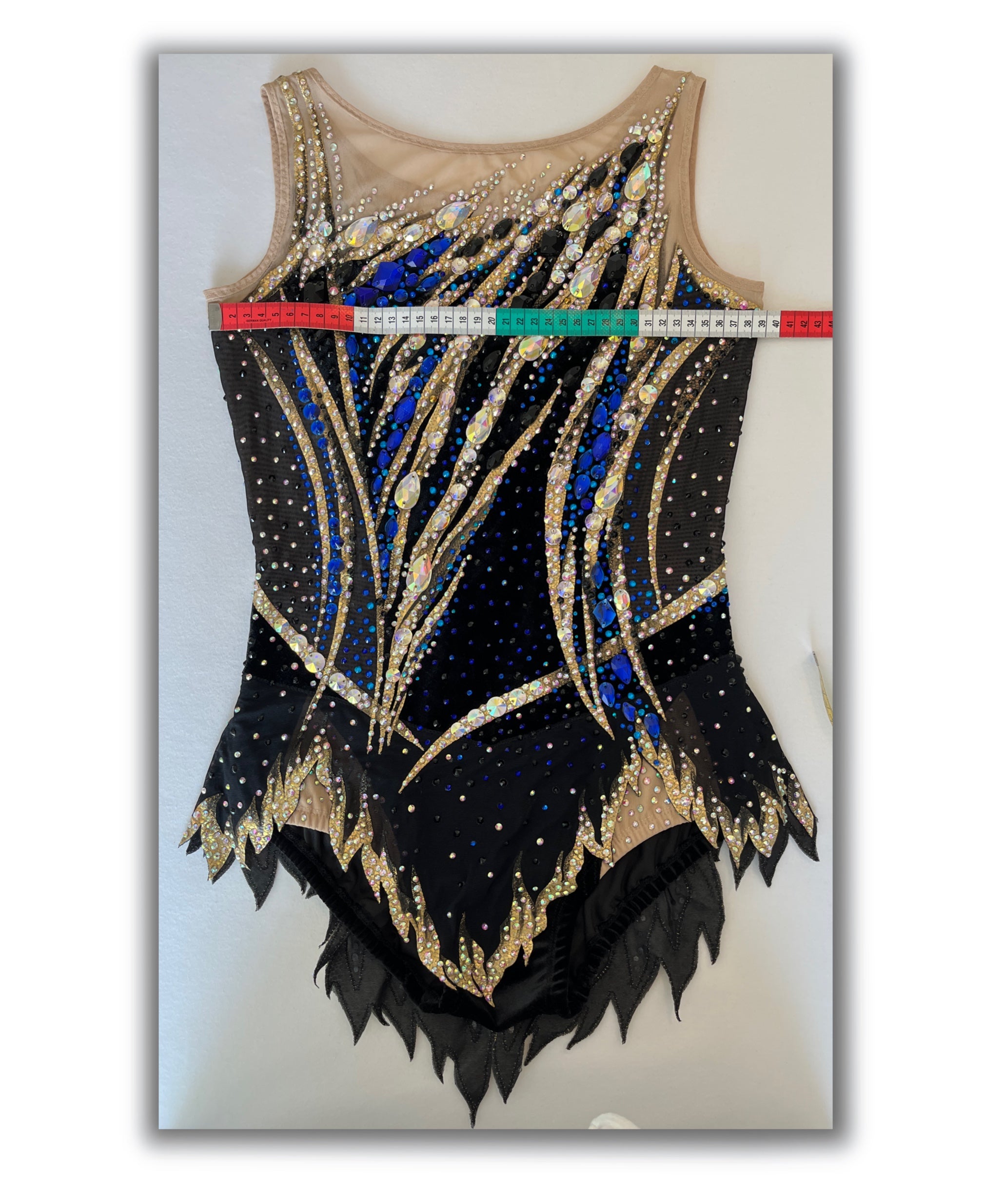 Black & Gold Elite – Competition Leotard