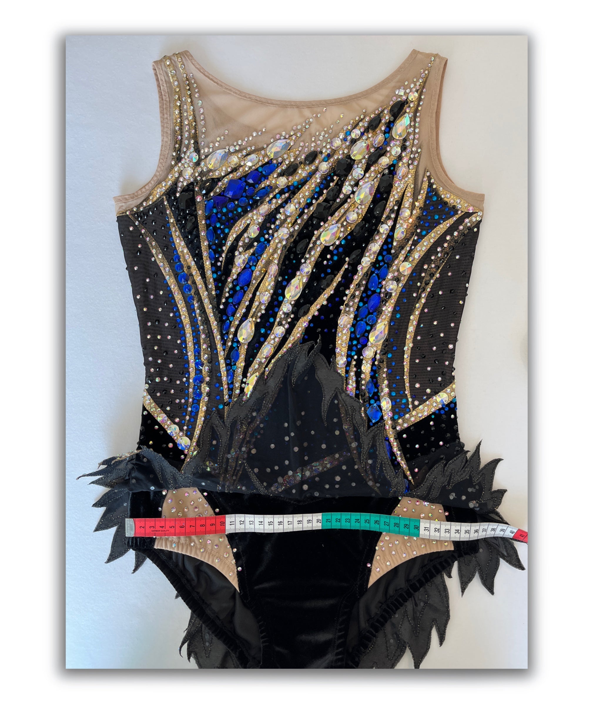Black & Gold Elite – Competition Leotard