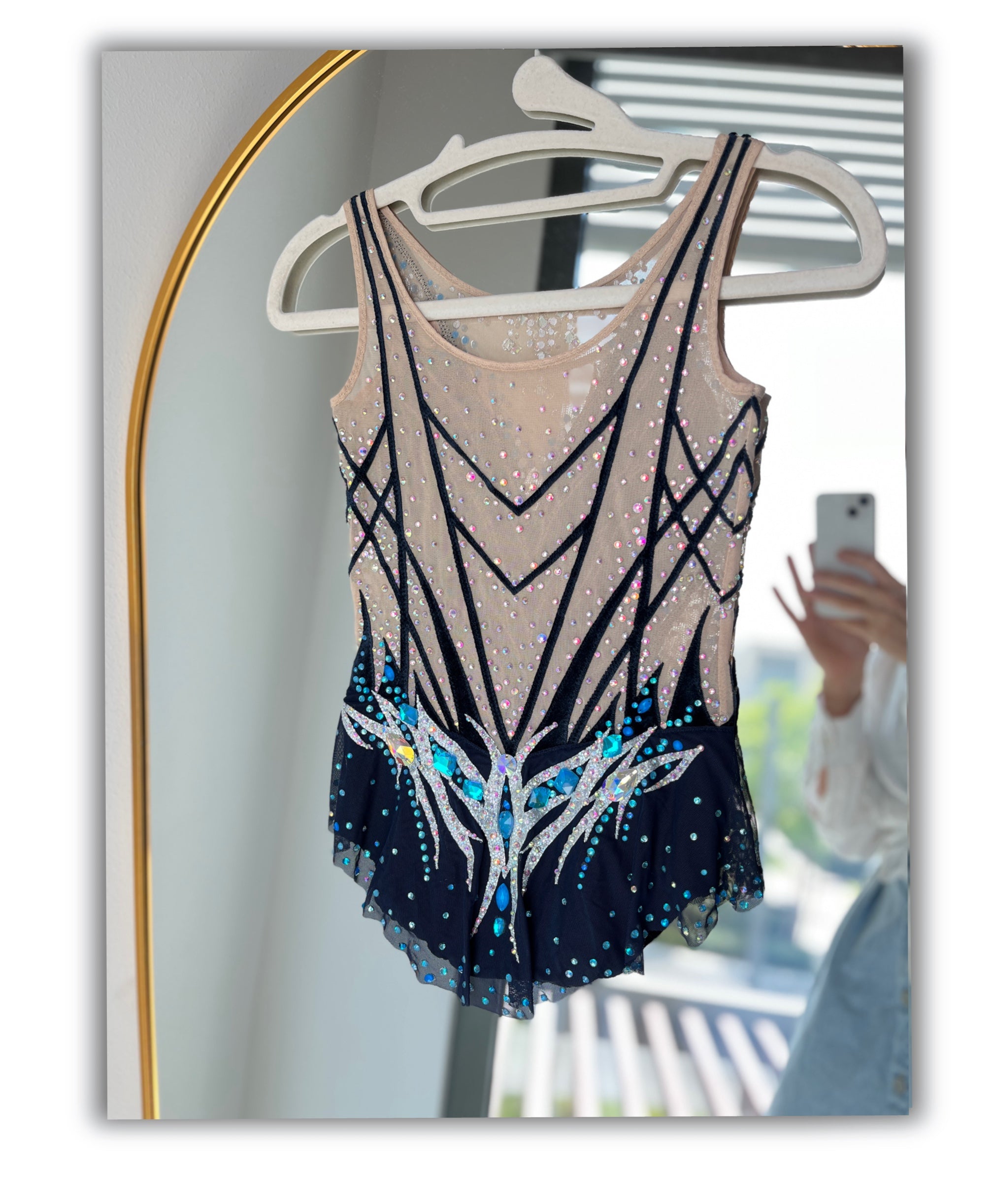 Blue Crystal – Competition Leotard