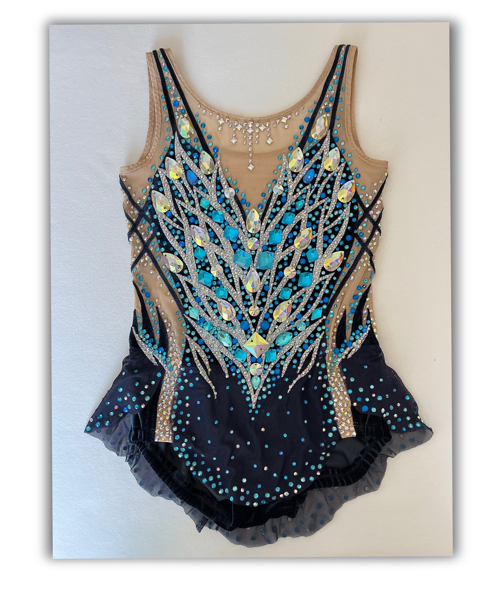 Blue Crystal – Competition Leotard
