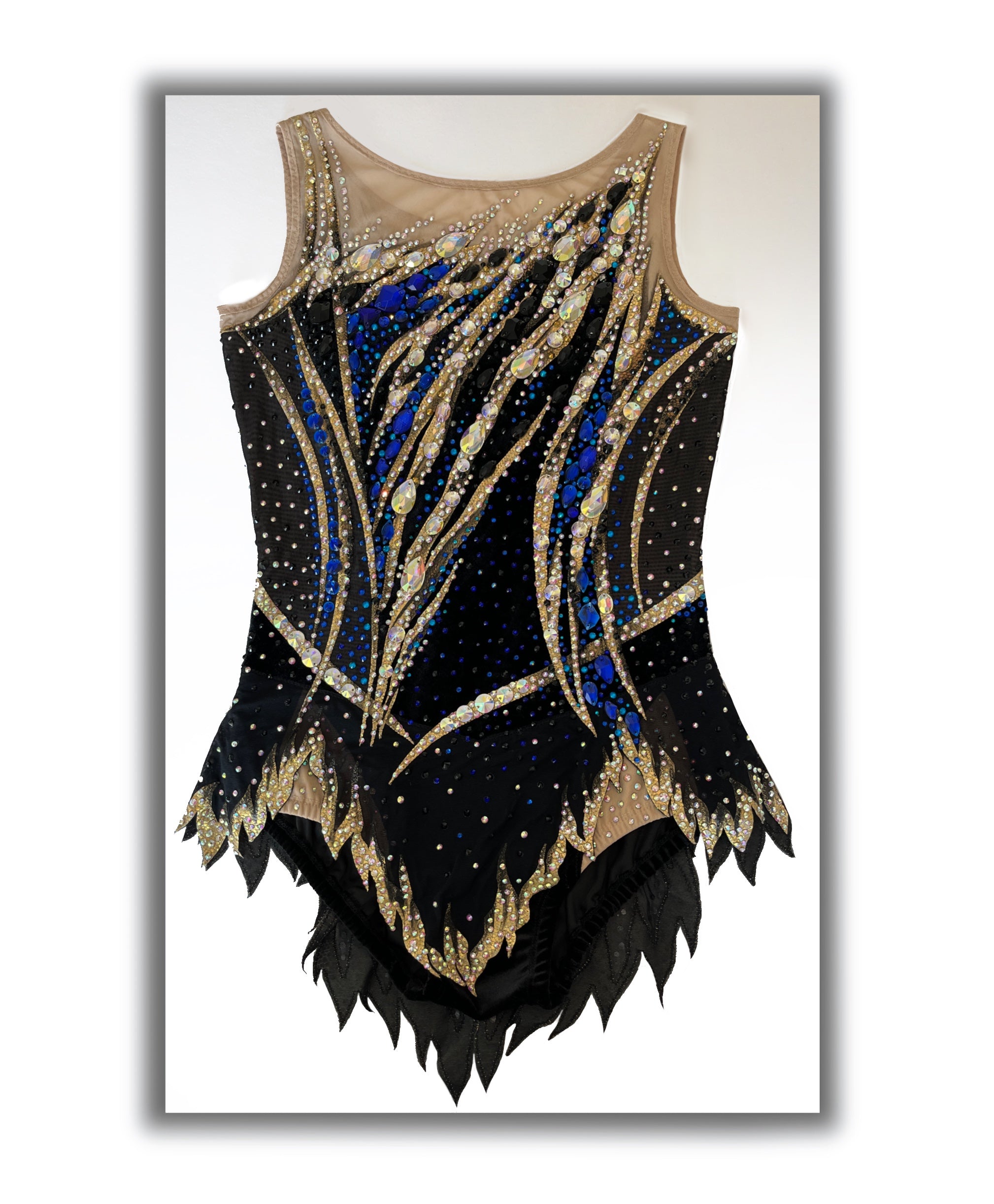 Black & Gold Elite – Competition Leotard