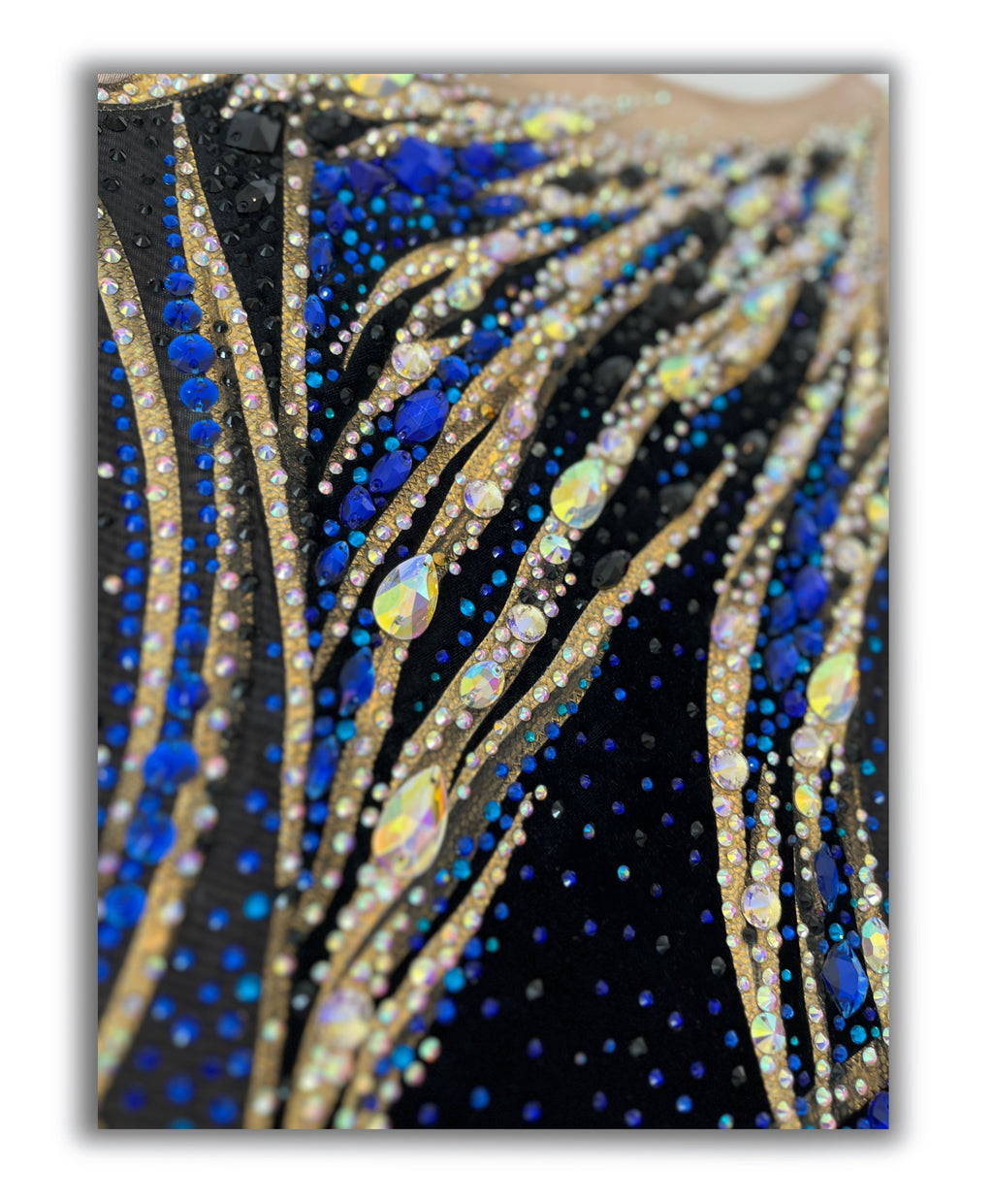 Black & Gold Elite – Competition Leotard
