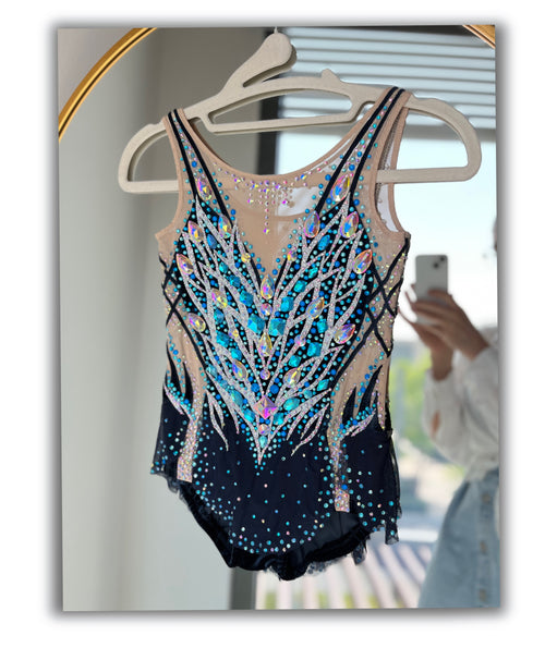Blue Crystal – Competition Leotard