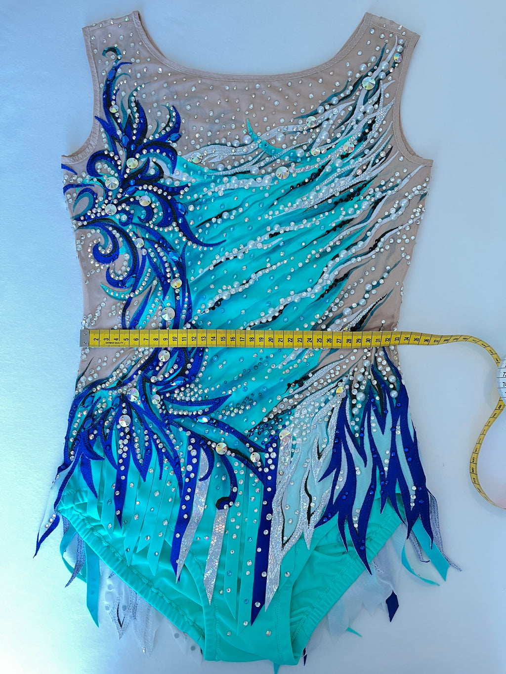 Emerald Flow – Couture Competition Leotard