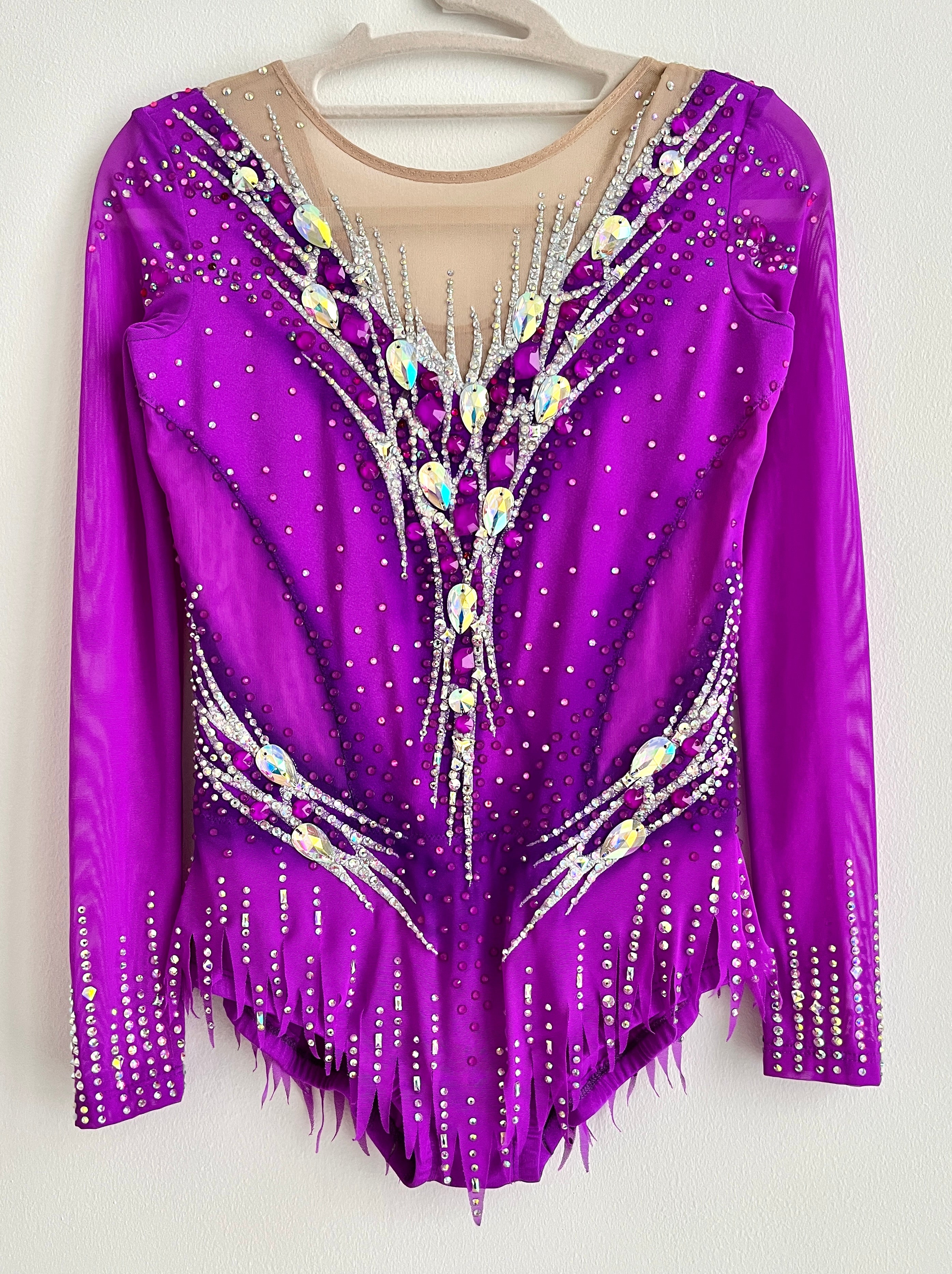 Violet Radiance – Competition Leotard