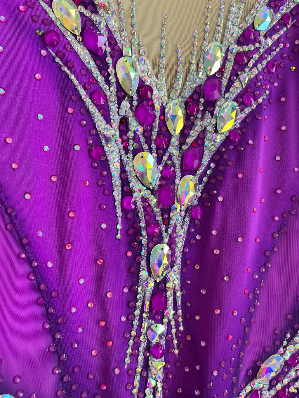 Violet Radiance – Competition Leotard