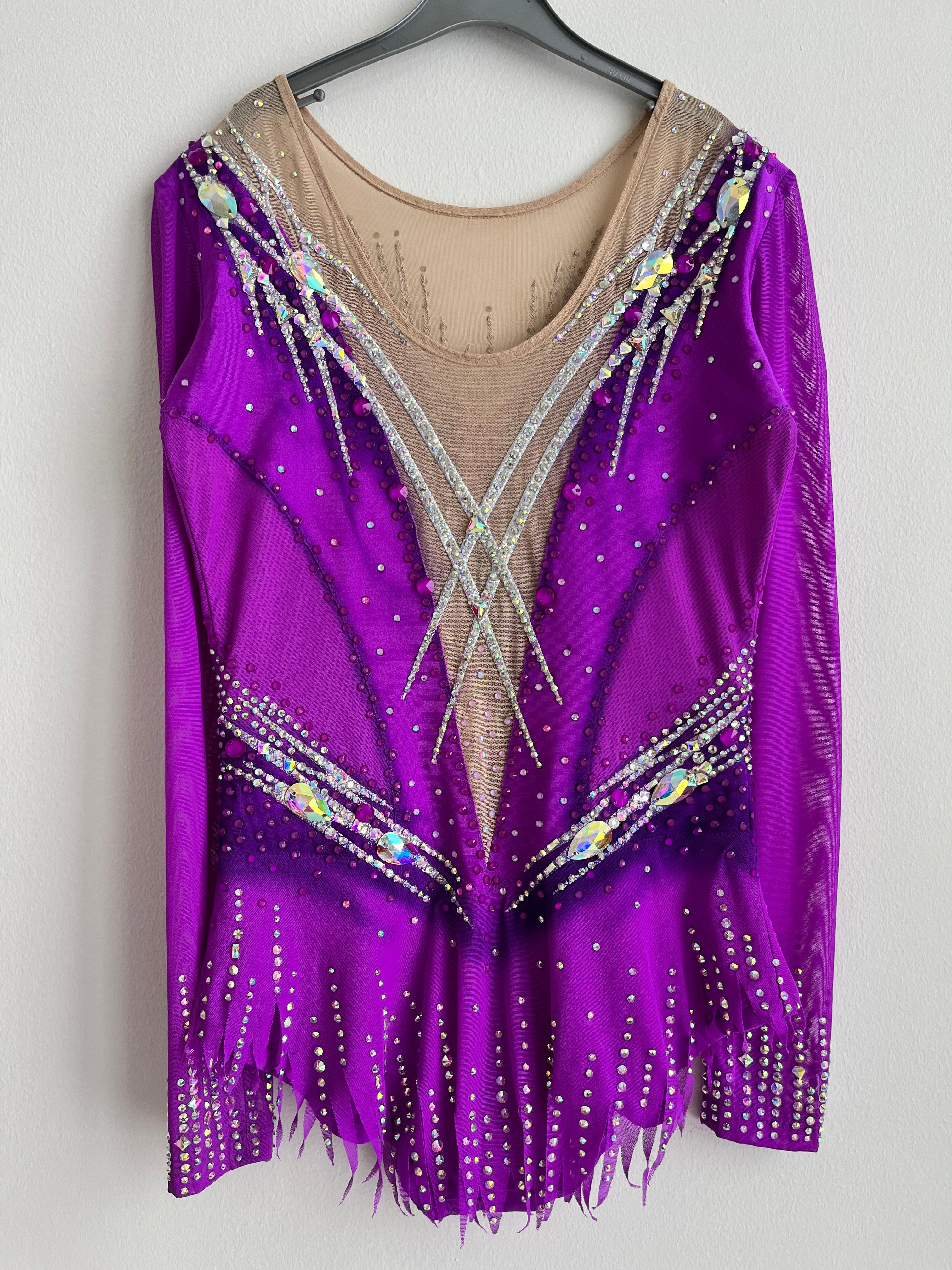 Violet Radiance – Competition Leotard